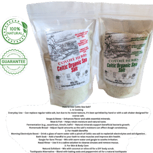 Celtic organic Sea Salt