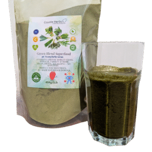 Green Smoothie with Young Barley & Garden Greens – 1 lb (454g) – 25+ Servings