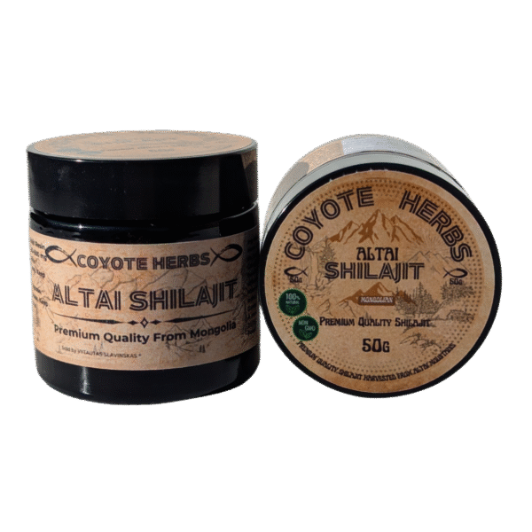 Pure Altai Shilajit (Mumio) Resin: The Unfiltered Mineral Legend from Mongolia