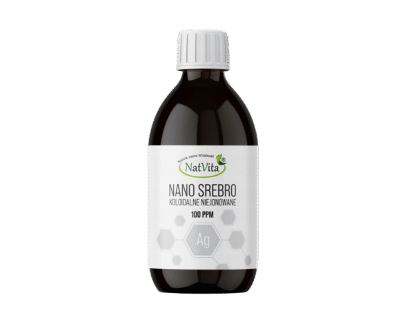 Nano Colloidal Silver 100ppm (250ml) – High-Purity Non-Ionized Silver | Professional Grade Standard