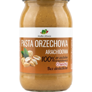 Crunchy Peanut Butter 900g | 100% Natural Premium Roasted Peanut Cream | No Added Sugar, No Salt, Palm Oil Free | Glass Jar