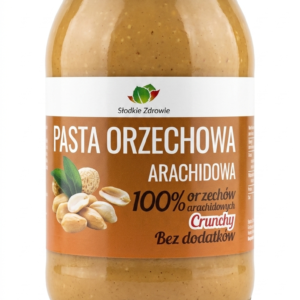 Crunchy Peanut Butter 900g | 100% Natural Premium Roasted Peanut Cream | No Added Sugar, No Salt, Palm Oil Free | Glass Jar