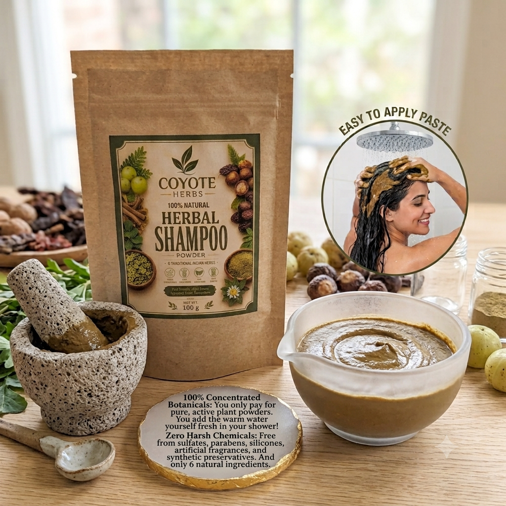 6 ingredients natural dry shampoo