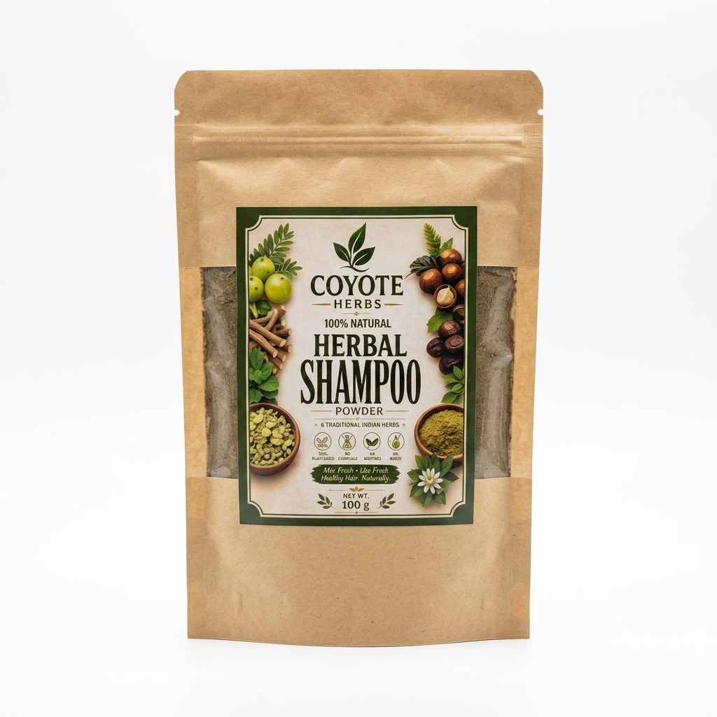 natural powder shampoo